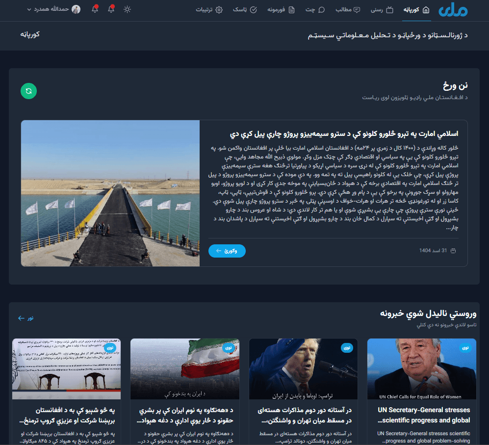 Dashboard screenshot 1